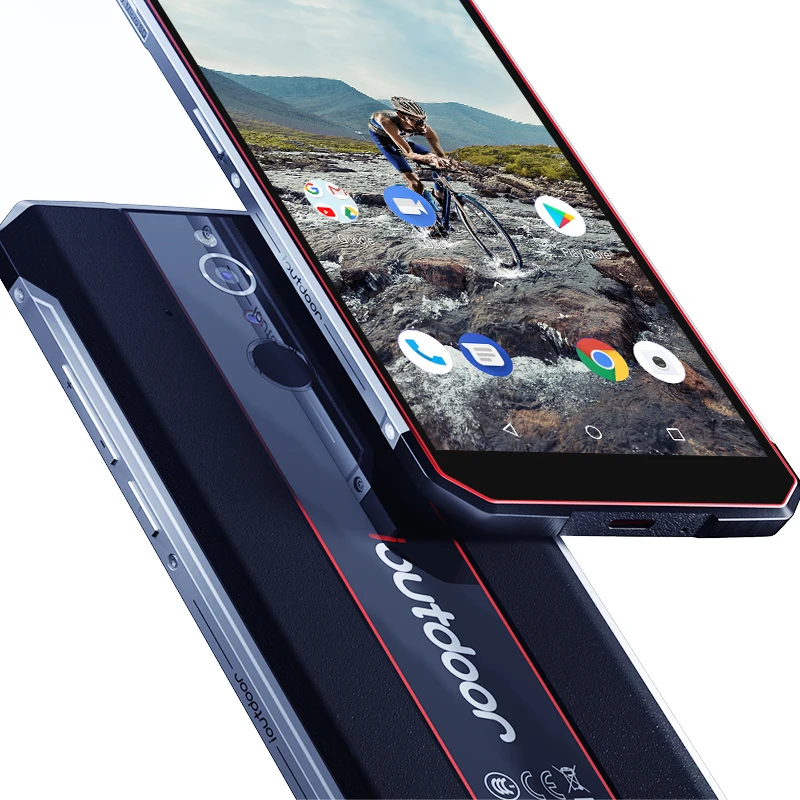 2019 новый прочный телефон ioutdoor х 5 7 дюйма MTK6763 6 GB 128 Встроенная память 3400 mAh NFC
