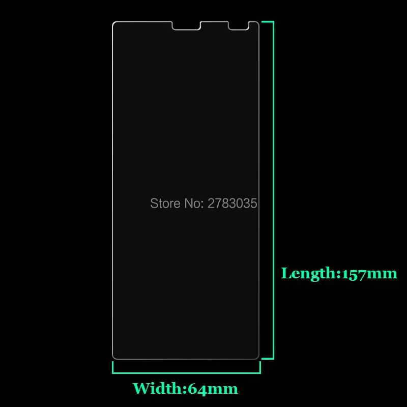 10 шт./лот для Sony Xperia Plus 6 5 &quot9 H твердость 2.5D ультра-тонкая закаленная Защитная