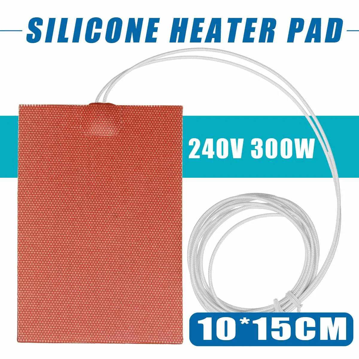 100X150mm 300W 240V силиконовый нагреватель двигателя блок масляный поддон