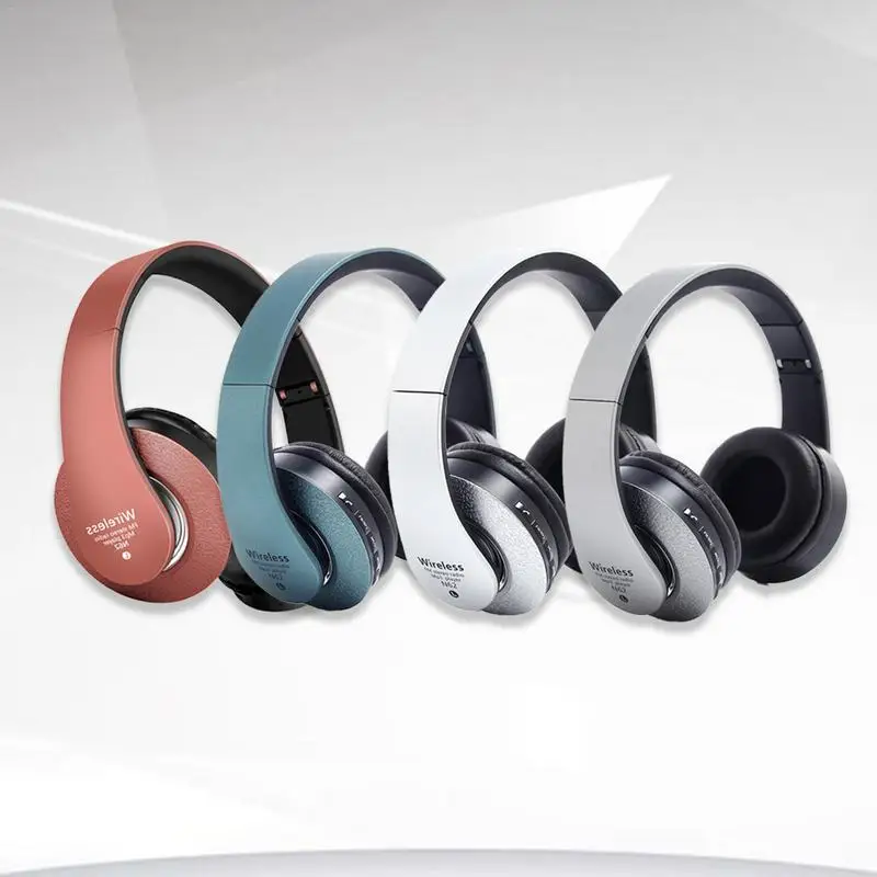 Bluetooth наушники над ухом Hi-Fi стерео Беспроводная гарнитура с шумоподавлением