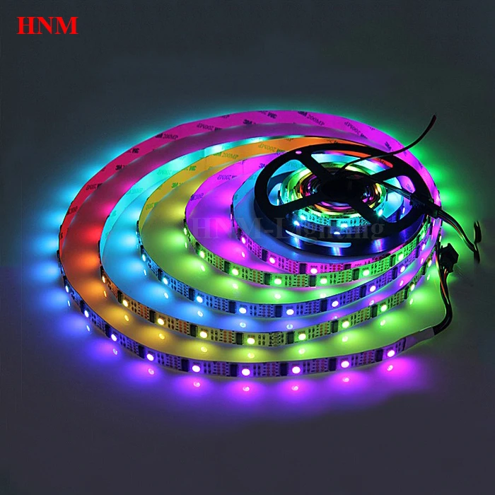 5M 32 светодиодный s/м цифровой RGB пикселей WS2801 полосы светильник 5050 SMD адресуемых