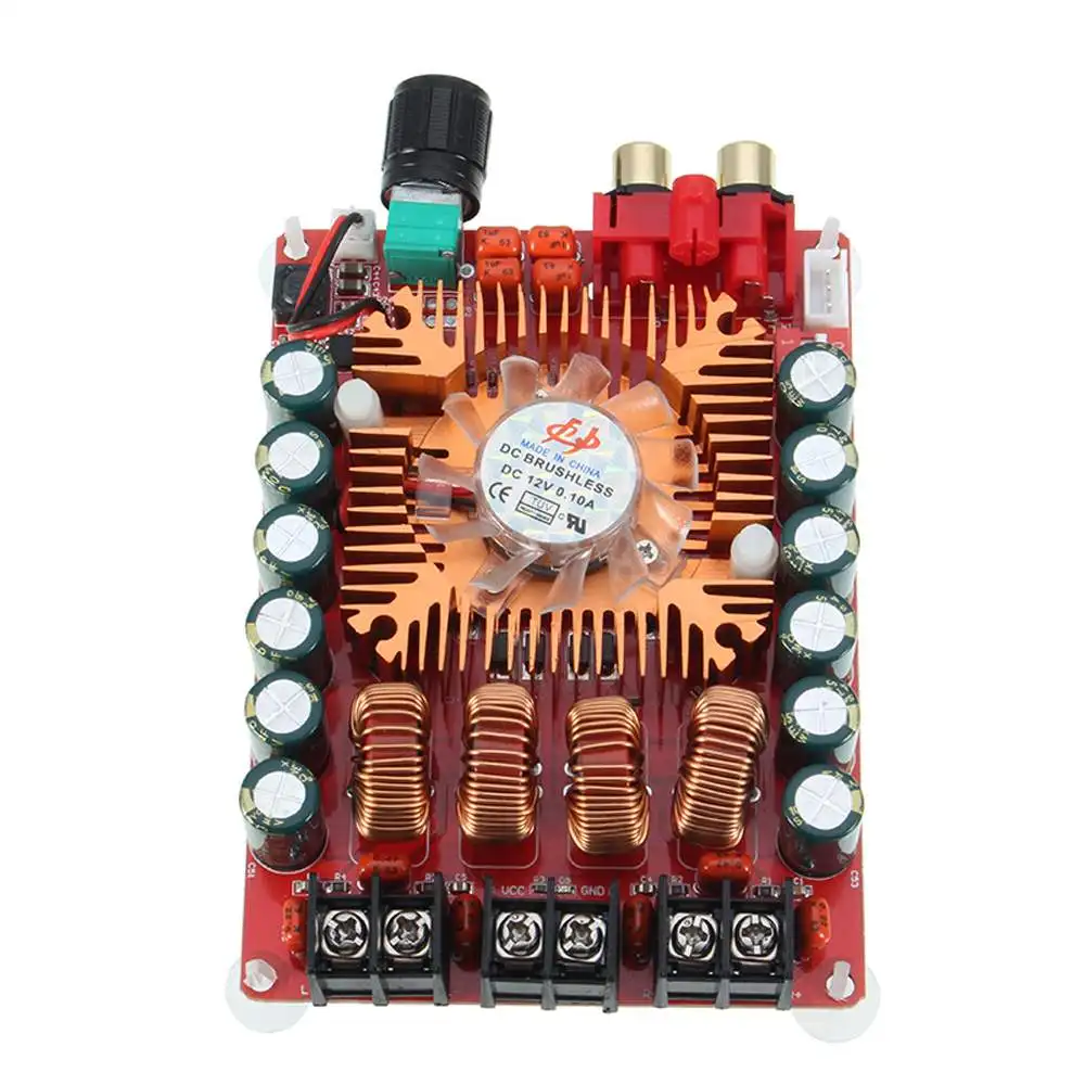 LEORY TDA7498E 2*160 Вт усилитель мощности двухканальный стерео аудио модуль с поддержкой