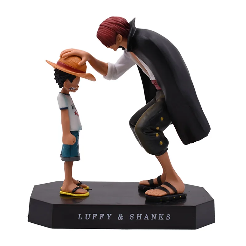 Аниме One Piece четыре императора Shanks соломенная шляпа Luffy ПВХ экшн фигурка Going Merry Doll