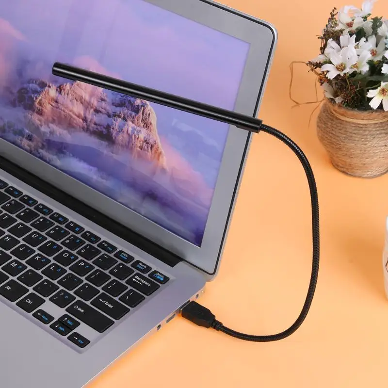 Высокое качество 10 LED Гибкие USB для учебы и работы ночные светильники Настольная