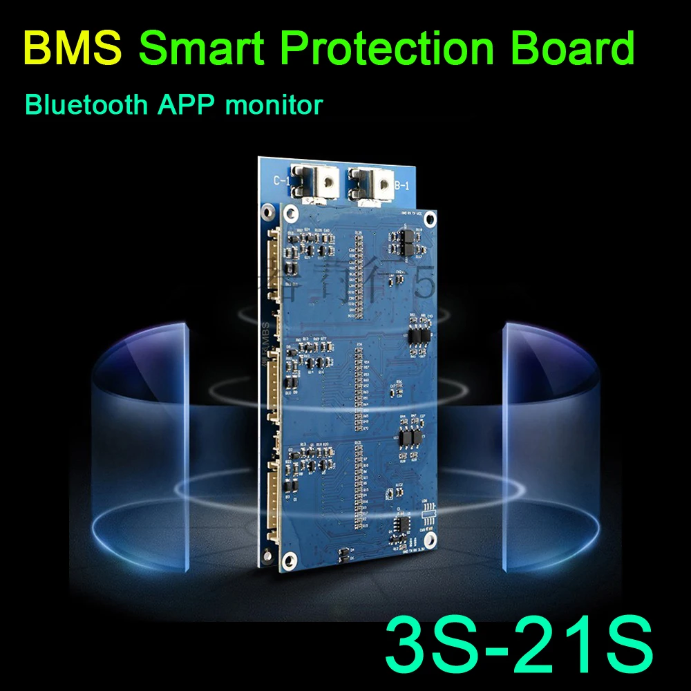 DYKB 3 S 21 Li Ion Lifepo4 активный баланс BMS умная защита плата кулоновб + ПК программное