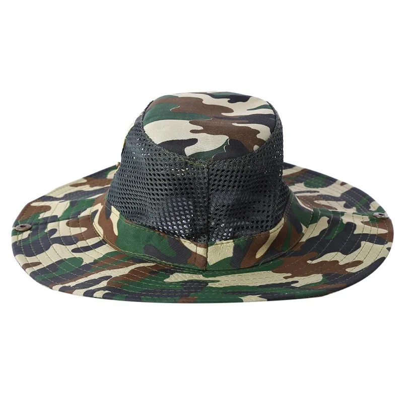 Камуфляжная сетчатая шляпа AOTU для отдыха на открытом воздухе шляпы походов