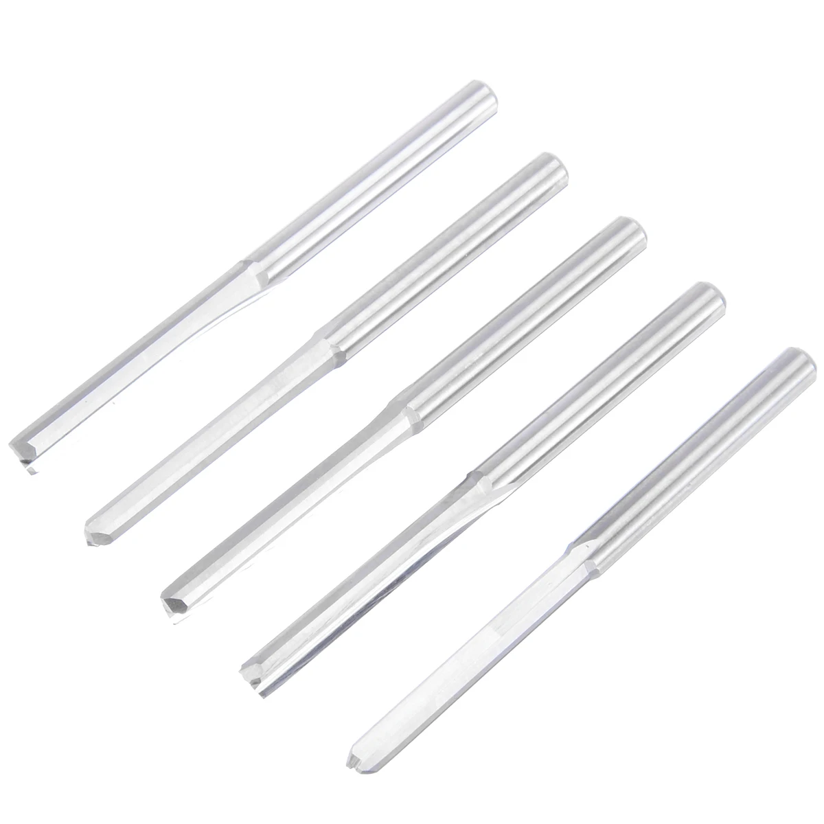 

10pcs 22mm Tungsten Carbide End Mill 3.175mm Shank 2 Flute CNC Router Bits Milling Cutter