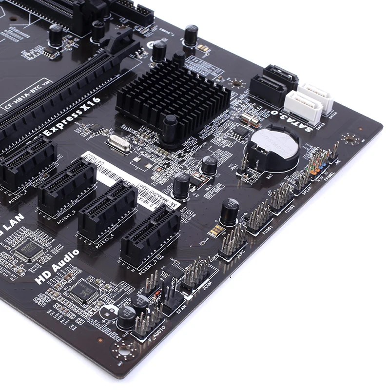 Красочные C. H81A BTC V20 Intel материнская плата по стандарту ATX двухканальные DDR3 SATA3.0 USB3.0