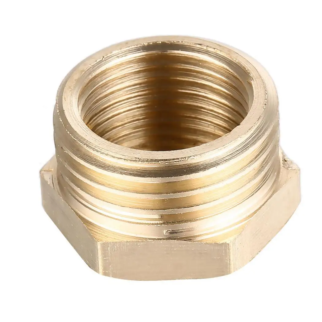 10 МПа х Женский бар 2 упак. 1/2 дюйма 3/8 inch Ванная комната переходник для 100C золото