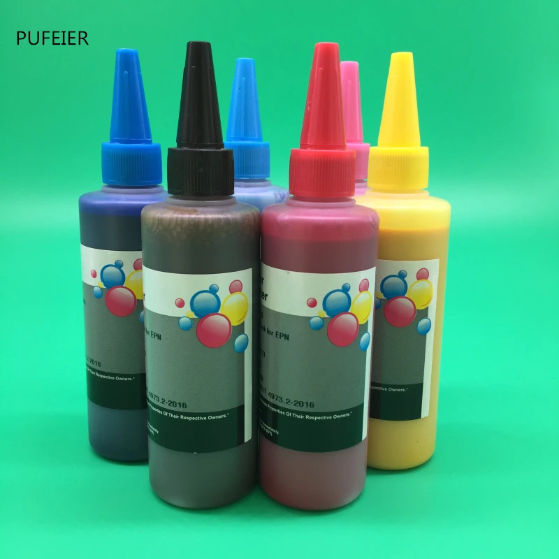 6 бутылок T0811 T0816 пигментные чернила для Epson Stylus photo 1410 R390 RX590 R270 RX690 RX610 RX615 R290 R295