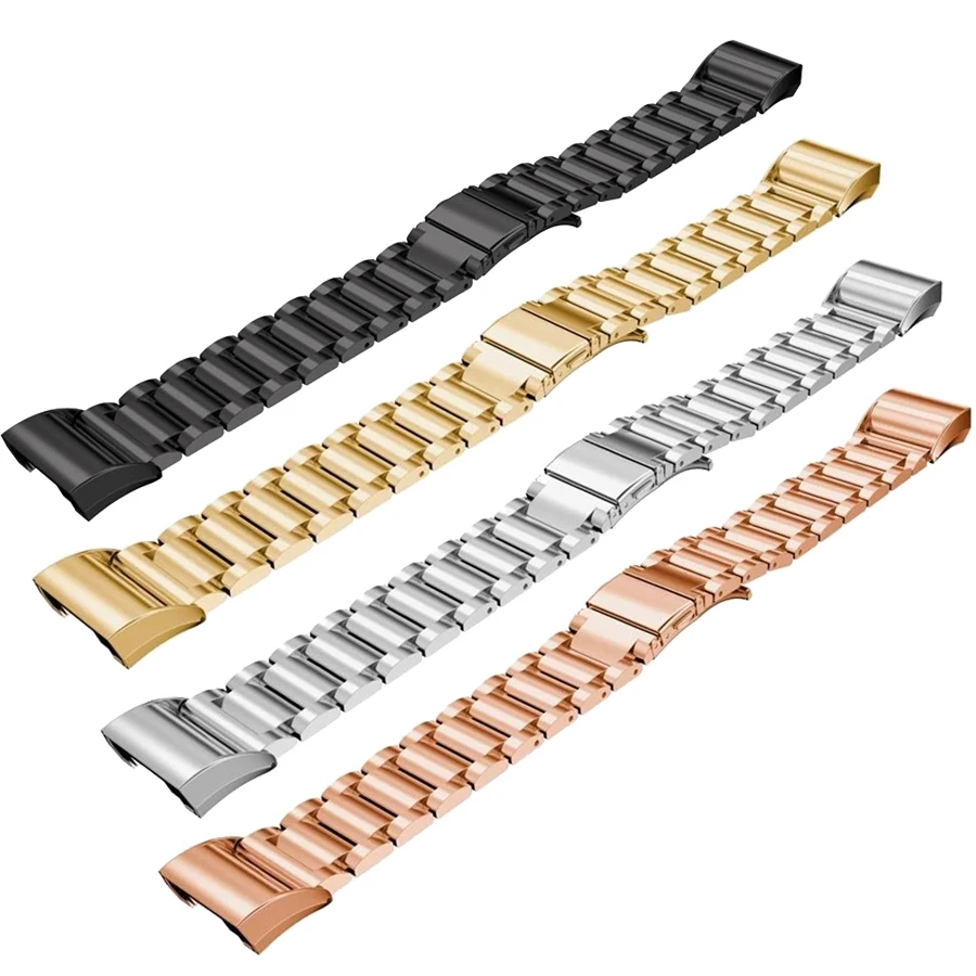 Сменный ремешок для часов из нержавеющей стали Fitbit Charge 2 Band Регулируемый