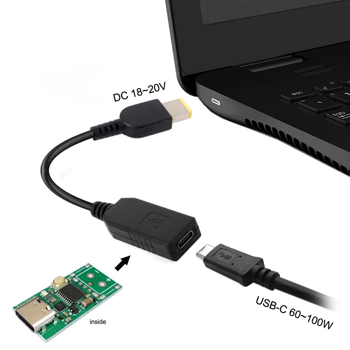 Эмулятор питания USB 3 1 Type C 11 0*5 0 мм для Lenovo Think Pad X1 Carbon|Компьютерные кабели и