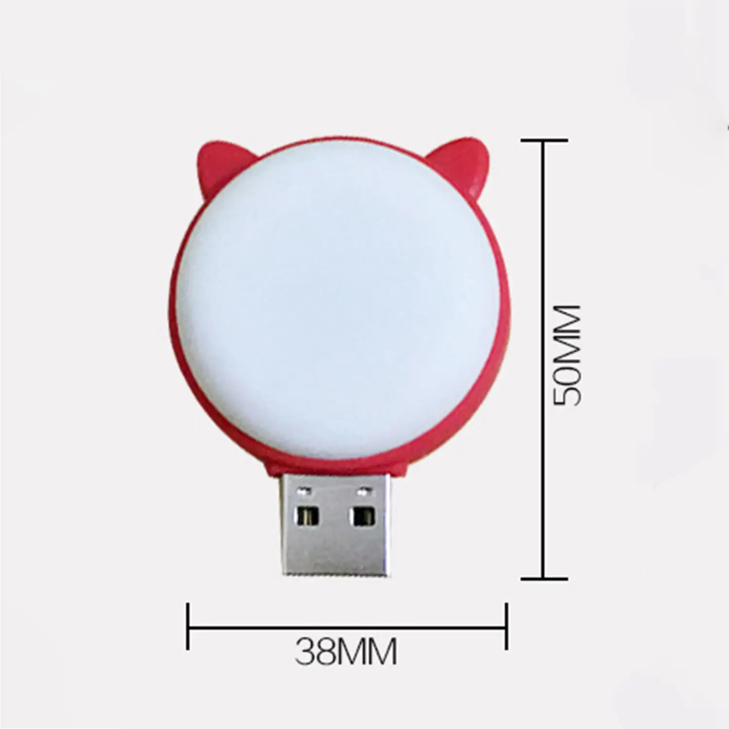 Светодиодная лампа USB мини ночник Led ноутбук настольная зажим свет открытый