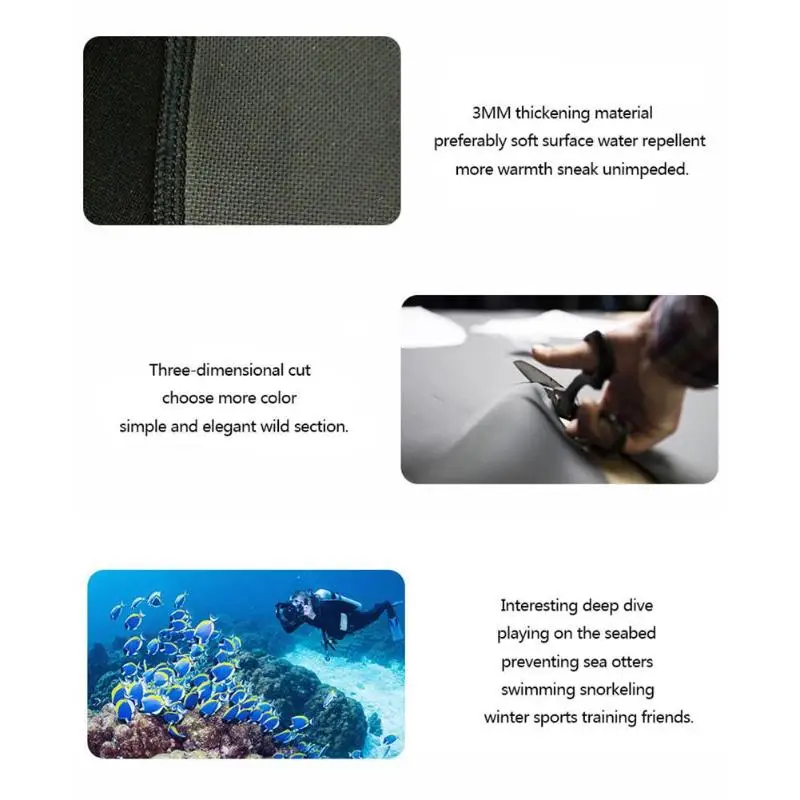 1 шт. Мужской Цельный гидрокостюм с длинным рукавом 3 мм неопреновый костюм для