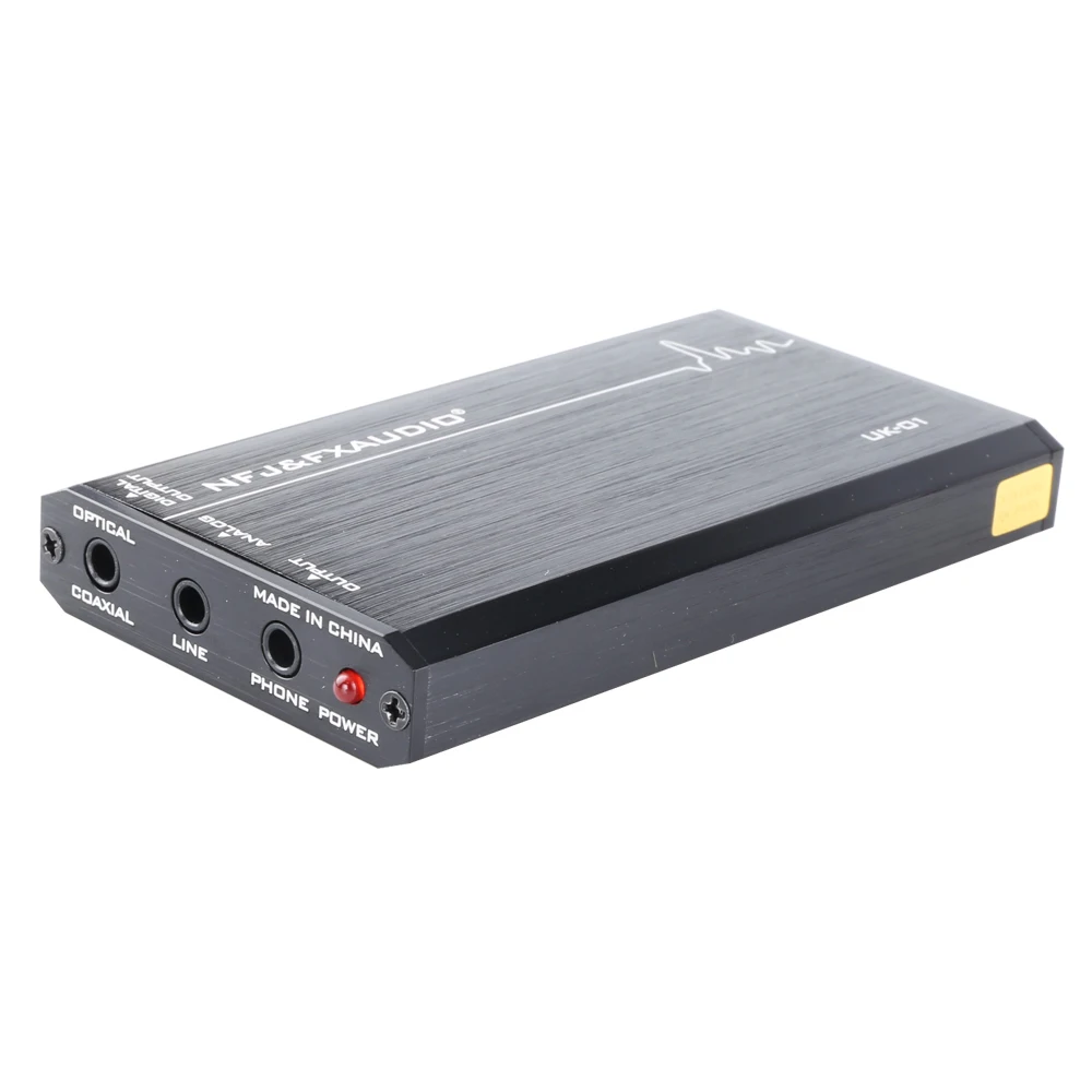 FX AUDIO Великобритания 01 мини Аудио Внешний USB звуковая карта без капель