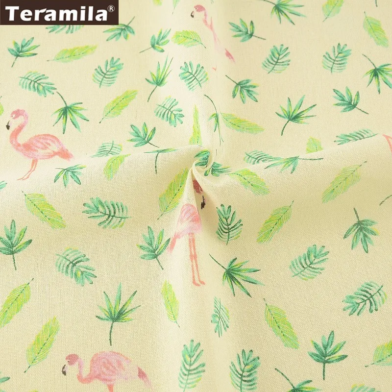 Teramila бежевая хлопчатобумажная льняная ткань для штор DIY подушка ремесла материал