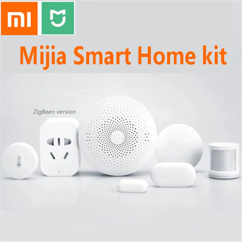 Xiaomi умный дом Комплект Mijia шлюз двери окна человеческого тела датчик температуры
