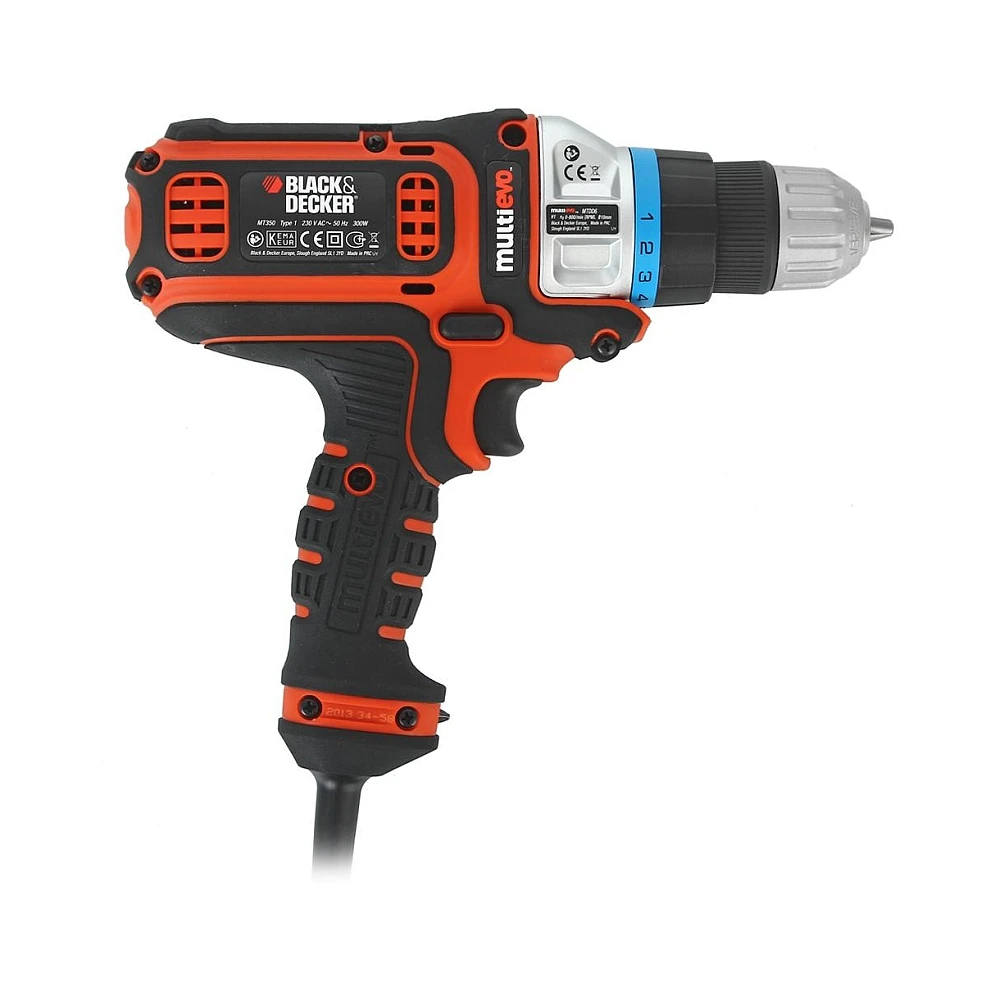 Универс.дрель-шуруп. 300Вт. Black+Decker MT350K-QS