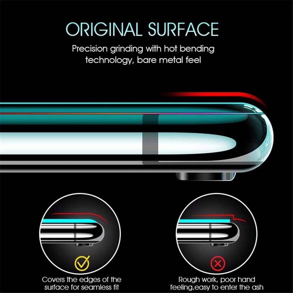 10D Защитное стекло для iPhone X XS XR Max полное покрытие защита экрана на 6 6S 7 8 Plus