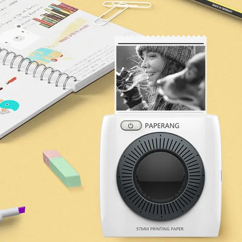 Портативный карманный мини принтер PAPERANG P2 с Bluetooth беспроводное соединение для