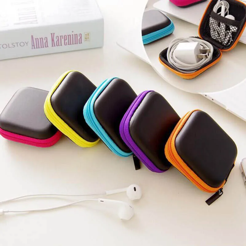 1 шт. сумка для наушников и кабелей USB|Сумки вещей| |