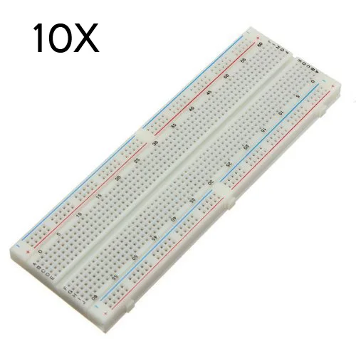10 шт. макетная плата 830 точечных печатных плат Без припоя для тестового