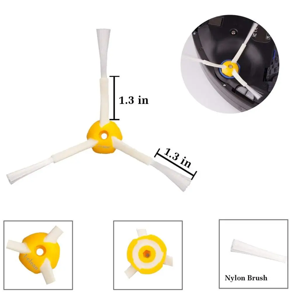 Запасные боковые щетки для фильтра iRobot Roomba 600 Series 610 620 630 650 660 670 аксессуары робота