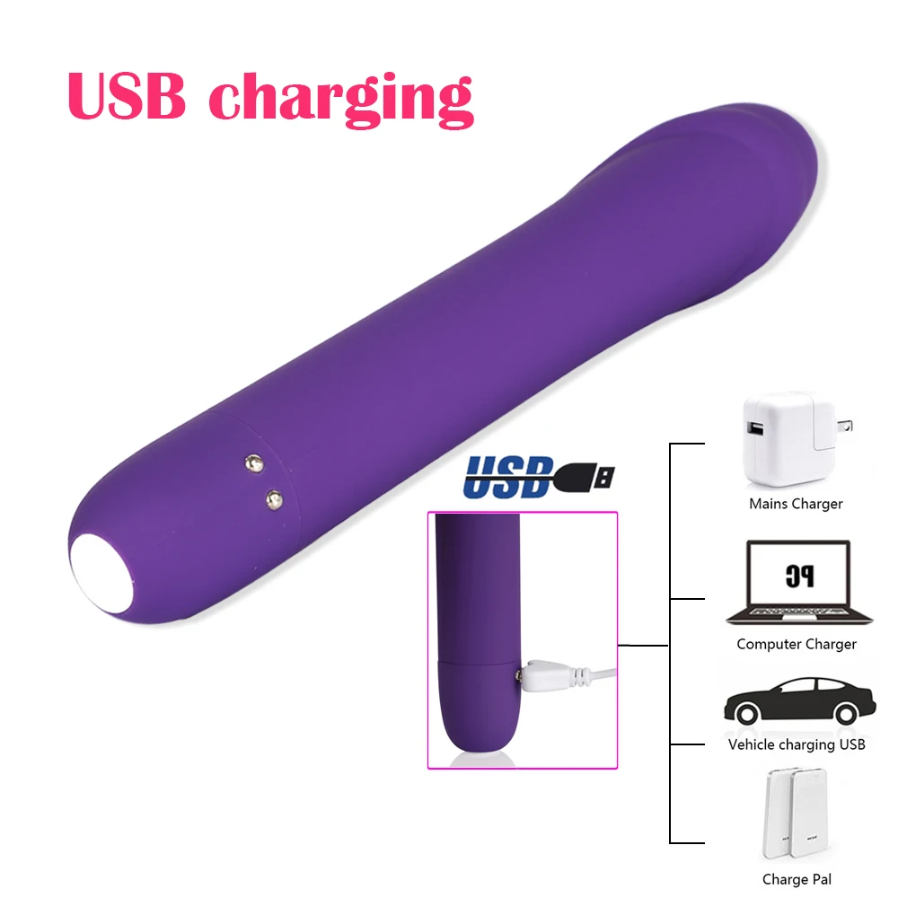 Вибратор-стимулятор Женский Аккумуляторный с зарядкой от USB 10 скоростей | Красота