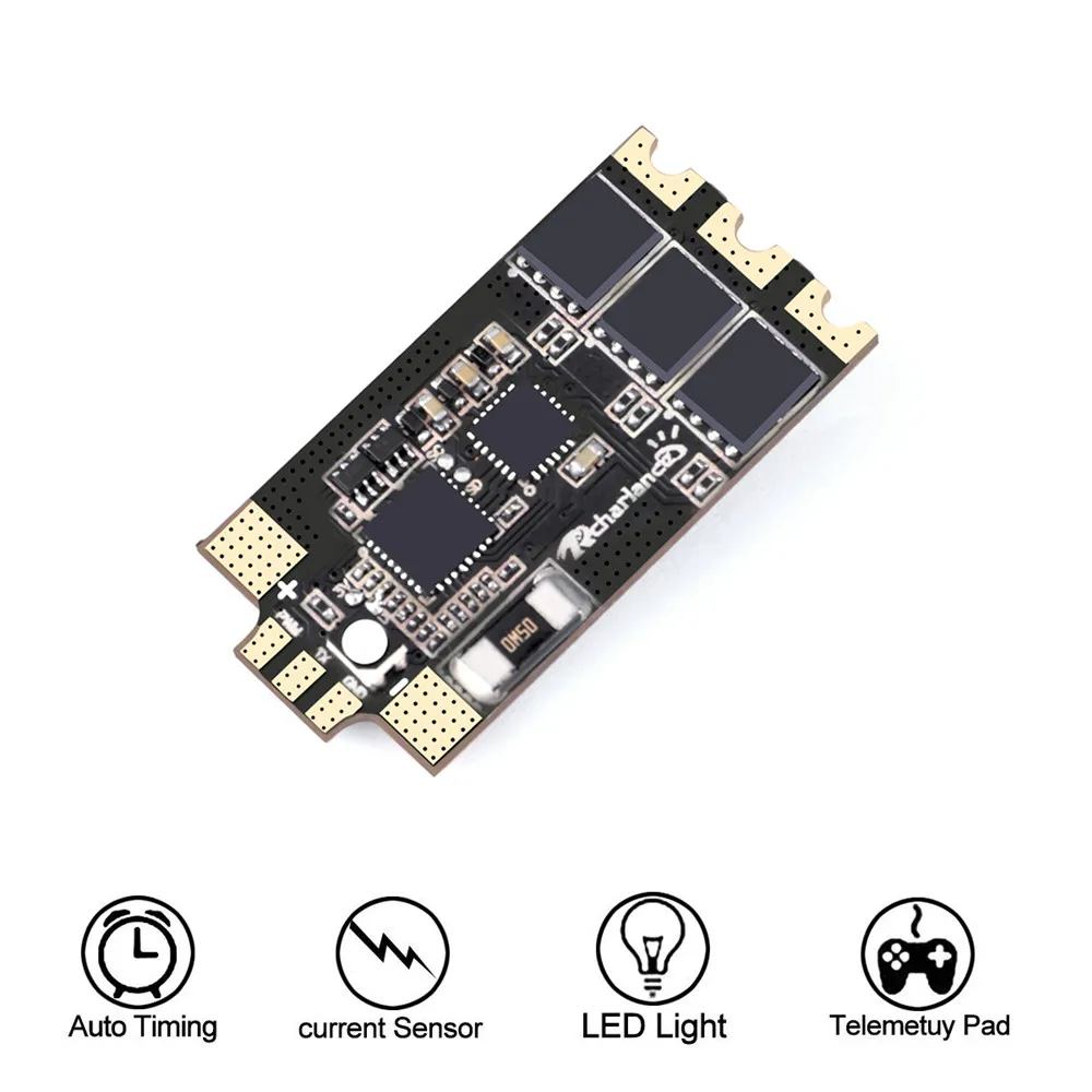 Rrazor32 V2 35A BLheli_32 3 6S DShot1200 ESC w/ RGB светодиодный и датчик тока двунаправленный для RC FPV