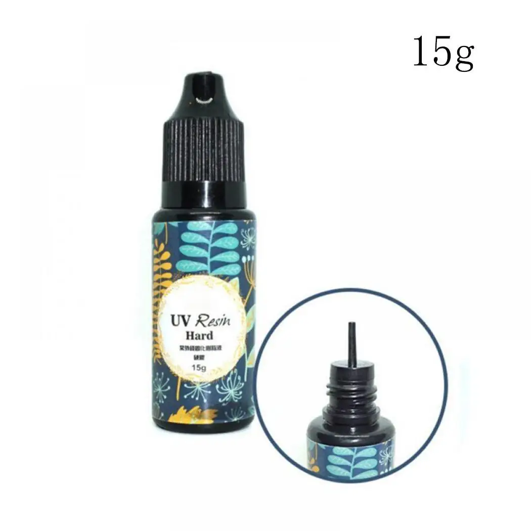 Fishing Quick Dry Fly Tying Lure DIY 10g 15g 25g 60g Instant Black Cure Clear UV Glue | Спорт и развлечения