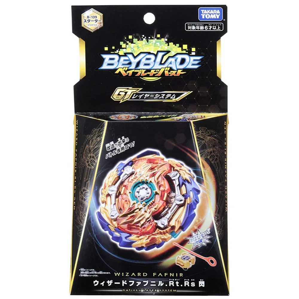 Takara Tomy Beyblade Burst GT B-142 пробный клоун колдуна Розенберга и запуска гироскопа B-143