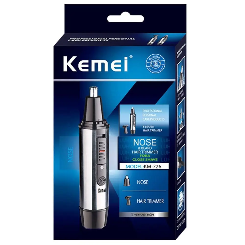 Kemei 2 in 1Rechargeable nose trimmer face trimer for men beard Precision grooming and | Бытовая техника