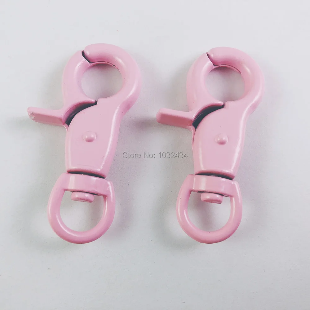 300 шт./лот металлическая цветная застежка-Карабин Застежка сделай сам