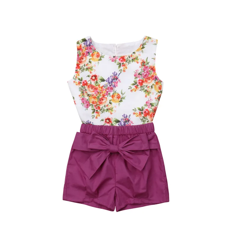 Новинка 2019 комплект одежды принцессы для маленьких девочек хлопковая модная