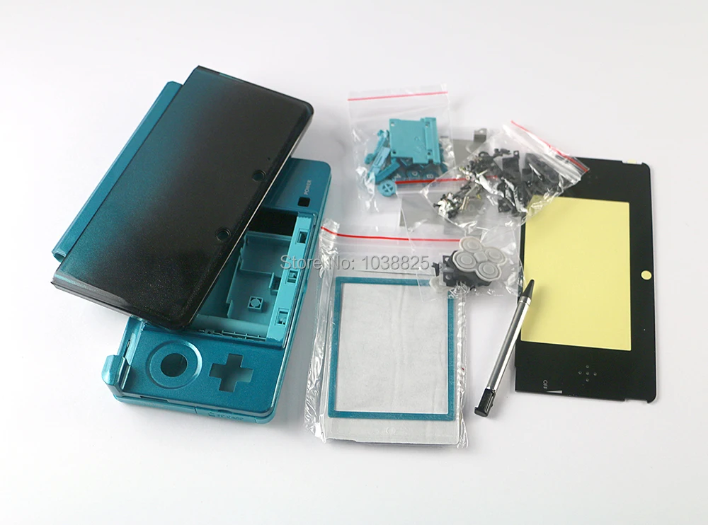 Полностью закрытый корпус для чехла 3DS сменные детали ремонта с кнопками лицевая