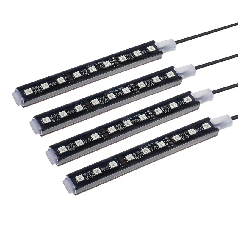 Светодиодсветодиодный лента RGB для автомобиля с приложением|Светодиодные ленты|