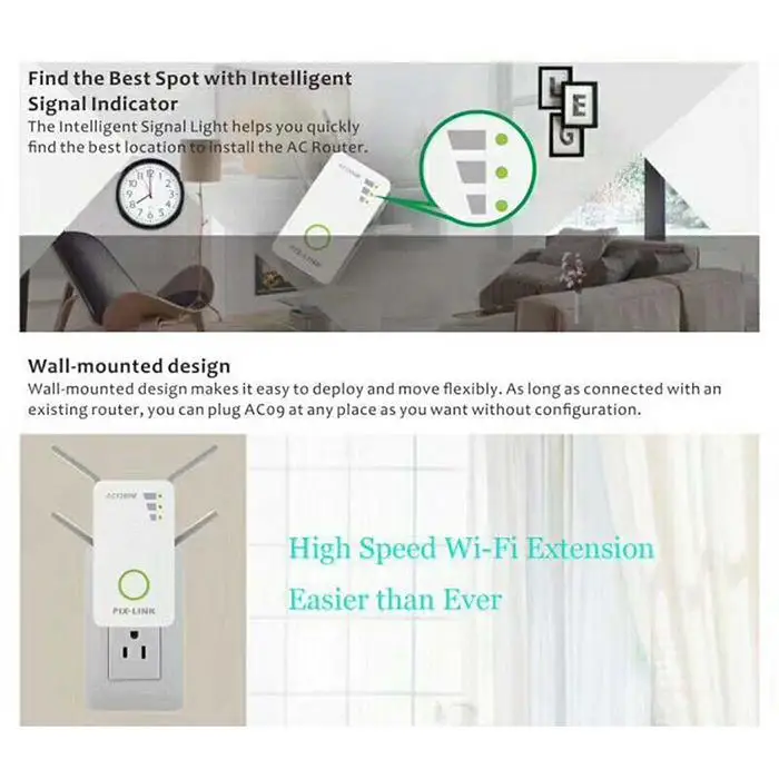 Multi-function Dual-band Wireless High-power Repeater Router 10 / 100Mbps AP US EU Kit 100m 1 2.4G 5G | Компьютеры и офис