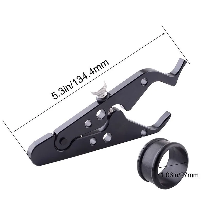 Универсальный зажим круиз дроссельной заслонки с резиновым кольцом на руль