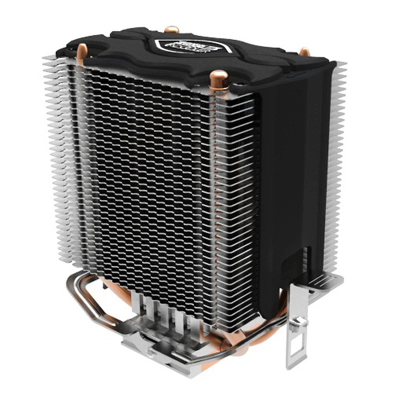 Кулер ЦП PCCOOLER 2 тепловые трубы 80 мм светодиодный Blu Ray вентилятор для intel LGA775 1150 1151