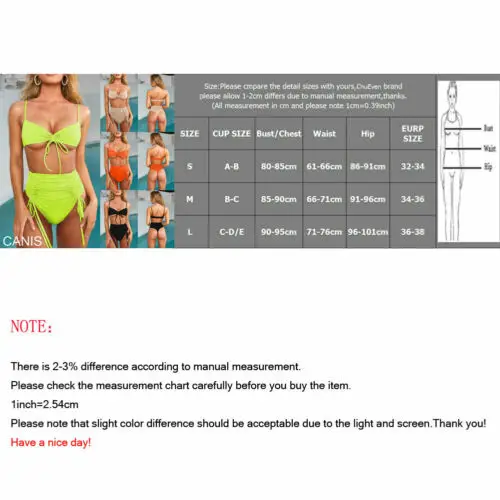 Женский купальник из двух частей сексуальный с высокой талией бандажный бикини