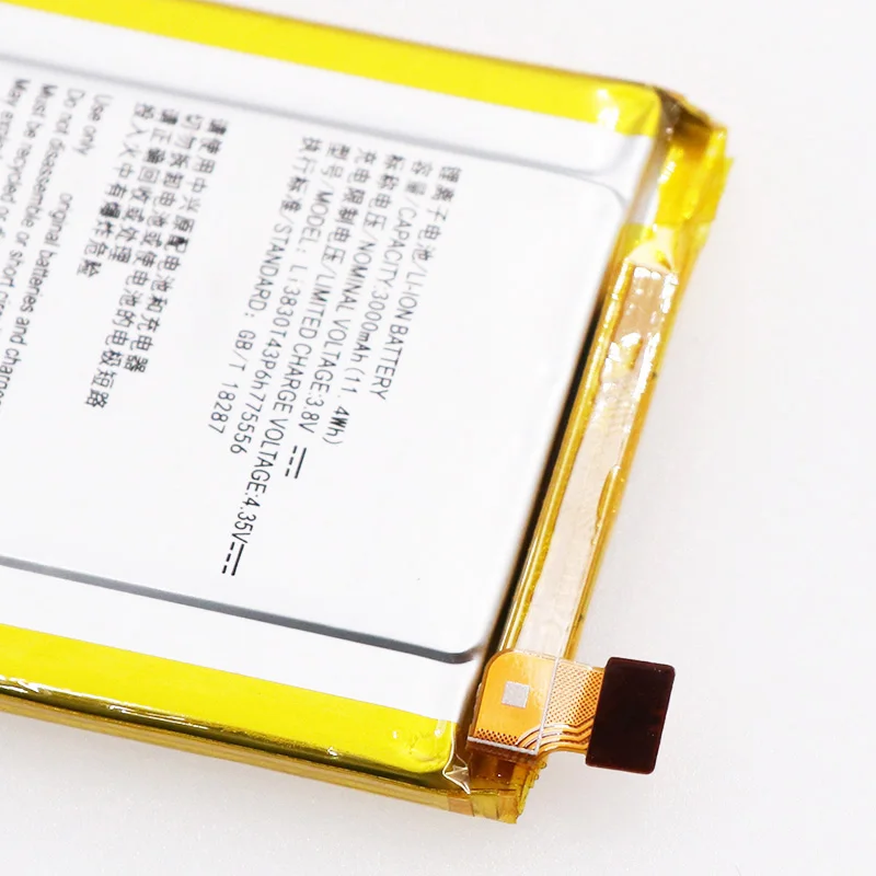 Аккумулятор Li3830T43P6h775556 для ZTE Axon A1 AXON A2015 Tianji 3000 Dual Blade V7 Max TD-LTE мобильный телефон мАч