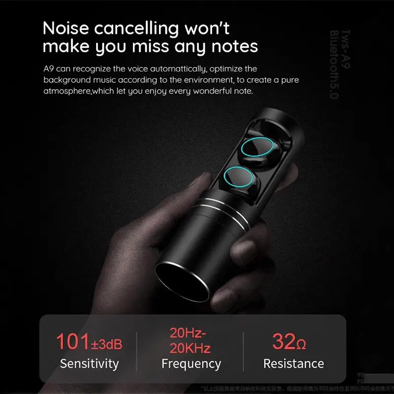 CLAITE A9 без потерь Hi Fi bluetooth 5 0 наушники IPX7 Водонепроницаемый металлические