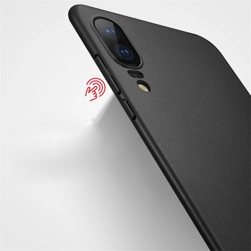 Мини ТПУ песчаник матовая задняя крышка для Huawei P Smart P20 P30 Pro P9 Lite противоударный