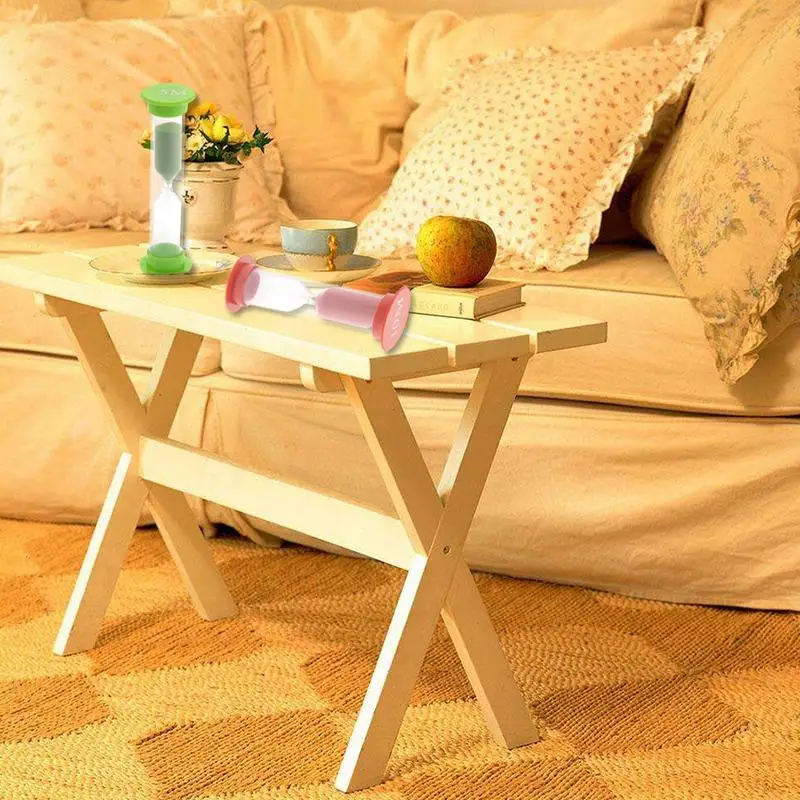 Креативные песочные часы таймер 6 шт. детский подарочный набор 30 секунд 1 2 3 5 10