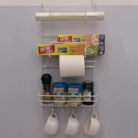 refrigerator multi layer refrigerator side shelf holder multifunctional kitchen supplies organizer with suction cups