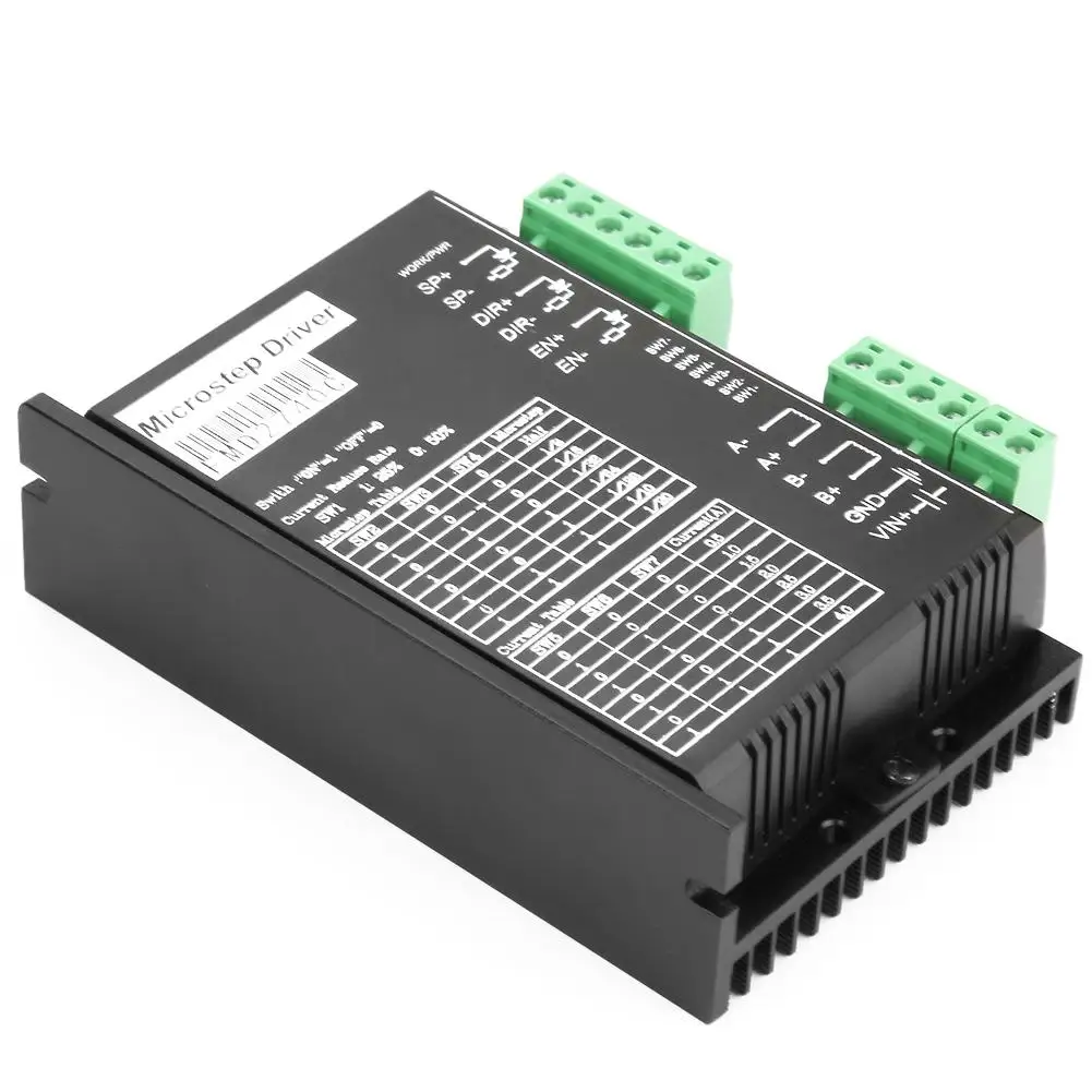 Высокое качество FMD2740C CNC 2 фазный шаговый двигатель драйвер 50VDC 4A 128 Microstep|Драйвер
