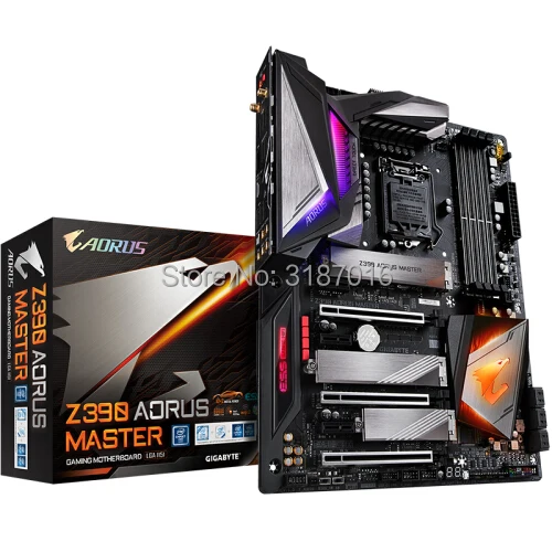 Новинка для Gigabyte GA-Z390 AORUS мастер оригинальный рабочего Z390 материнская плата LGA 1151