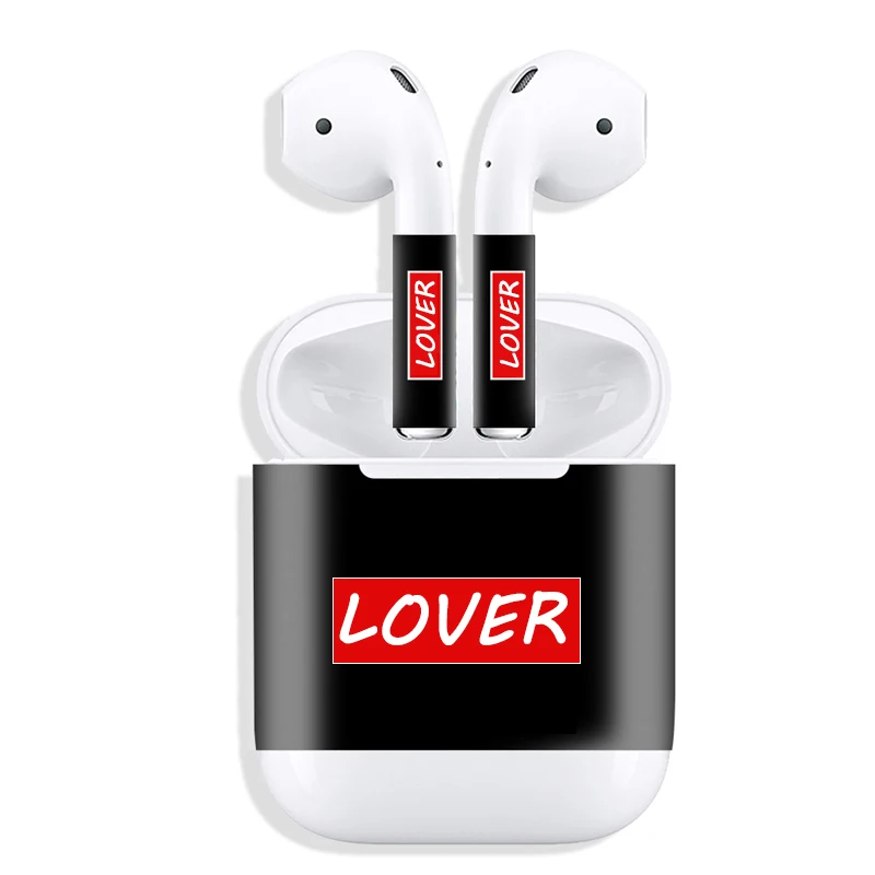 Крутая индивидуальная наклейка DIY для airpods защитит кожу iPhone Беспроводная bluetooth