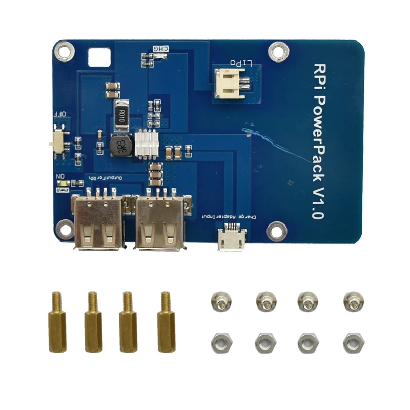 Raspberry Pi 3 литиевая батарея блок питания плата расширения двойной USB мобильный