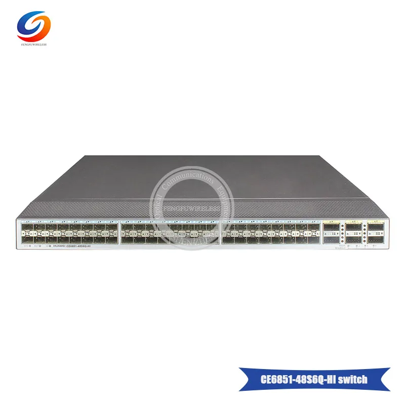 Лучшая цена Хуа Вэй CE6851 48S6Q HI CloudEngine 48 порт 10GE 10GbE SFP + 6x 40GE QSFP